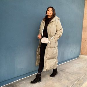 ASOS Green Sage Long Jacket, Size 6 US Fits M Semi-New, Perfect Condition